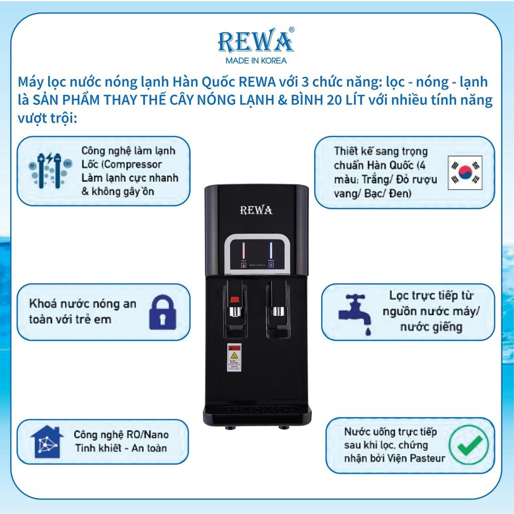 Máy Lọc Nước Nóng Lạnh Hàn Quốc REWA - Thiết kế để bàn - RW-NA-218 - Hàng Chính Hãng