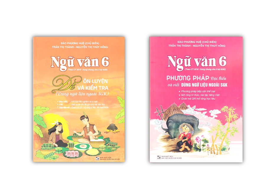 Sách - Combo 2 cuốn Ngữ Văn 6 - Đề ôn luyện và kiểm tra + Phương pháp đọc hiểu và viết