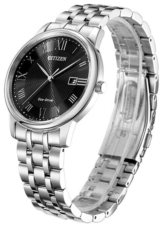 Đồng Hồ Nam Citizen Dây Thép Không Gỉ BM6970-52E - Mặt Đen
