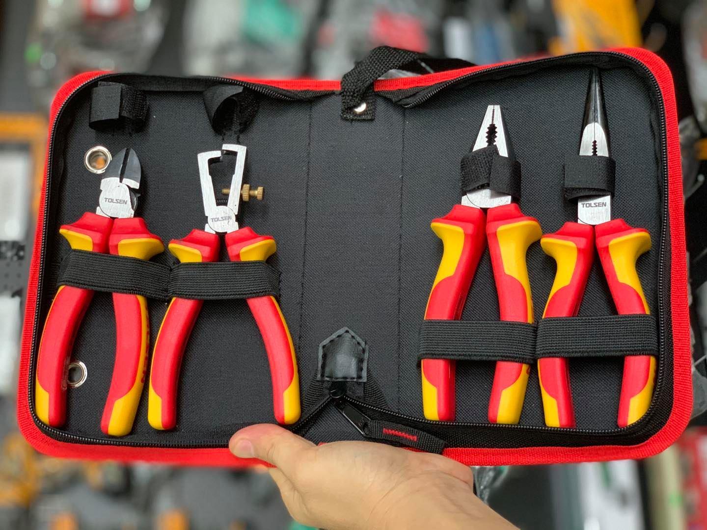 BỘ KỀM ĐIỆN CÁCH ĐIỆN TOLSEN V83204 - HÀNG CHÍNH HÃNG