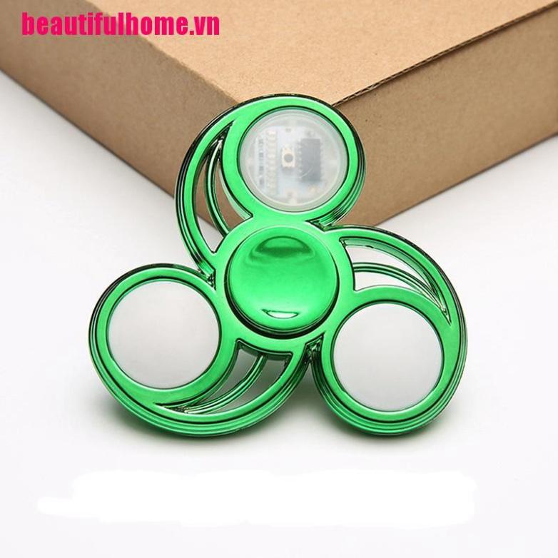 Con Quay Đồ Chơi Fidget Spinner Có Đèn Led Giúp Giảm Stress