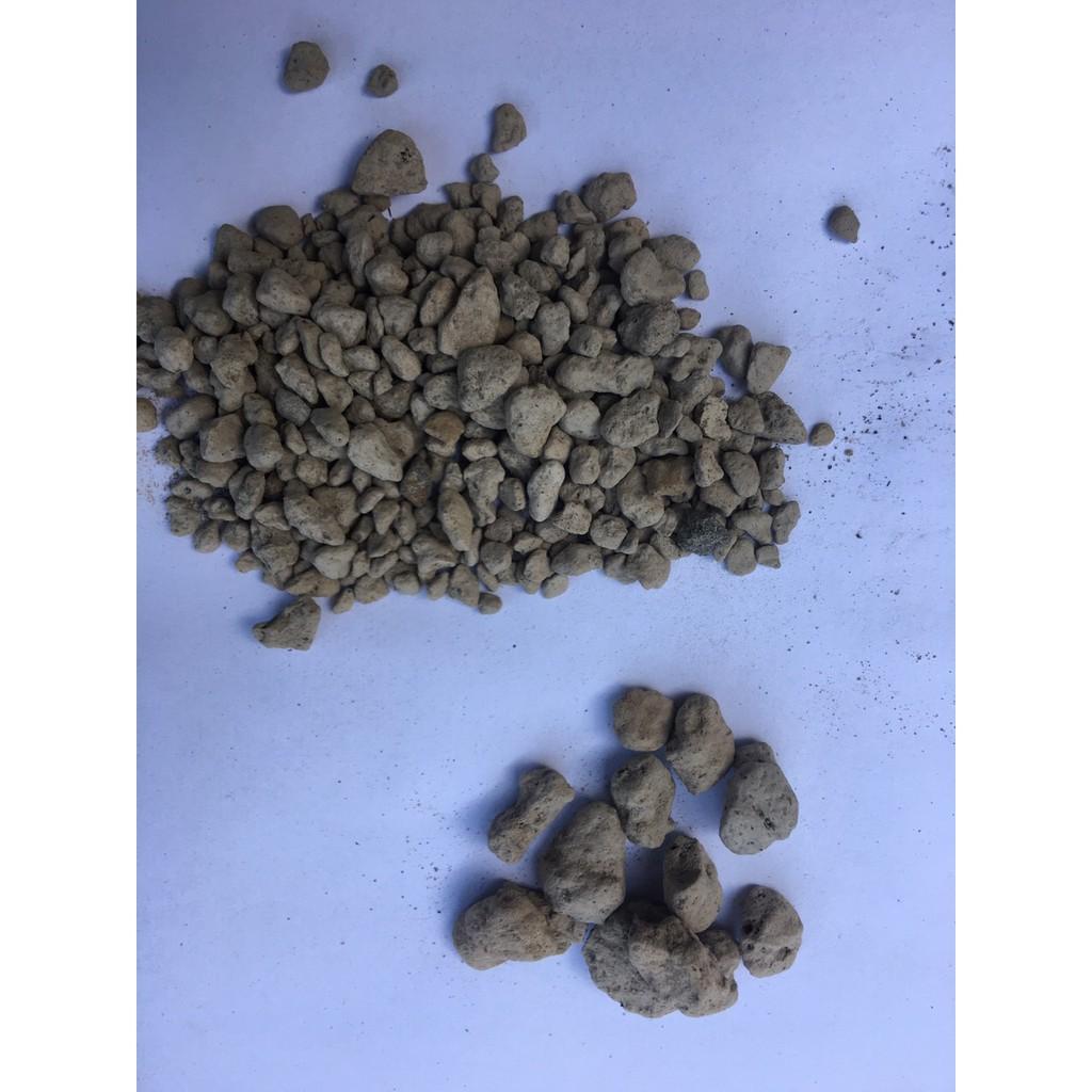 Đá bọt Pumice nhẹ, thoáng, giữ ẩm rất tốt 1kg