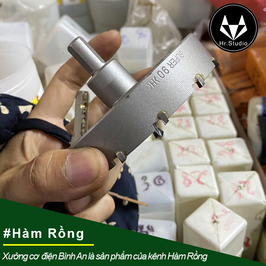 Mũi khoét 90 đầu hợp kim khoan thạch cao và gỗ có mũi định tâm