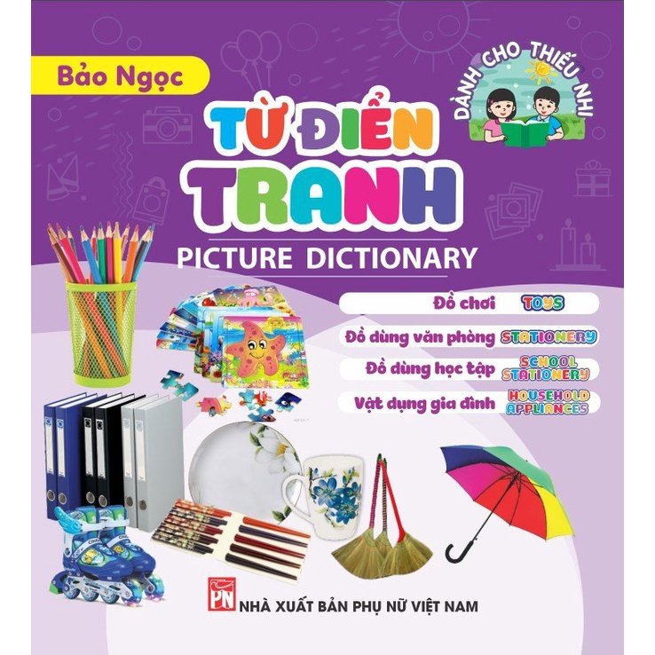 Sách - Combo 8 cuốn Từ điển tranh dành cho thiếu nhi - ndbooks
