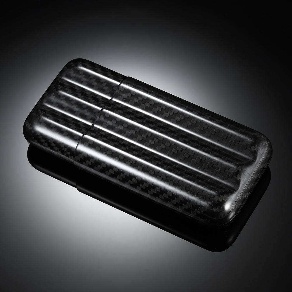 Hộp đựng xì gà 3 điếu bằng sợi carbon