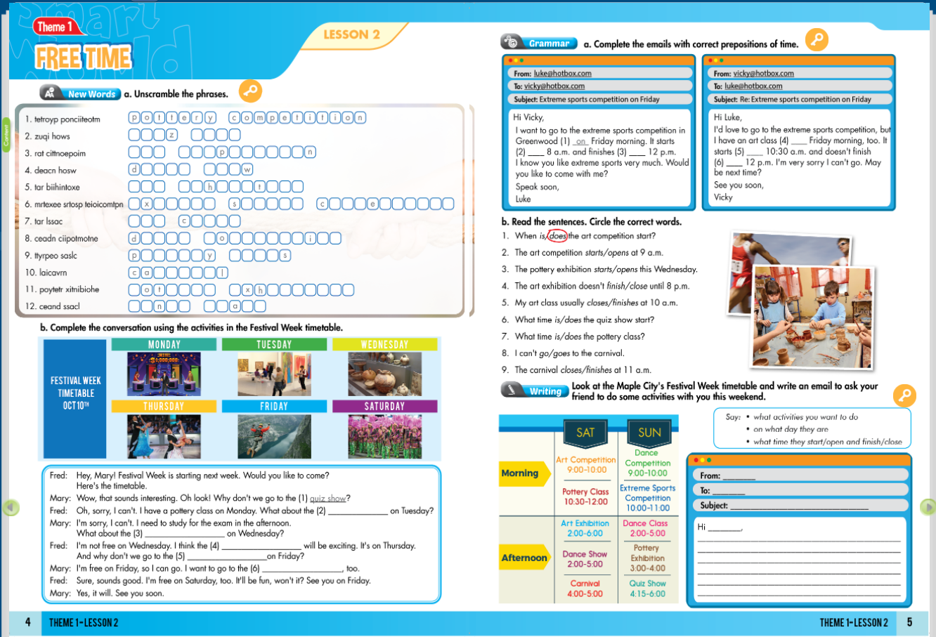 Hình ảnh [E-BOOK] i-Learn Smart World 8 Sách mềm sách bài tập