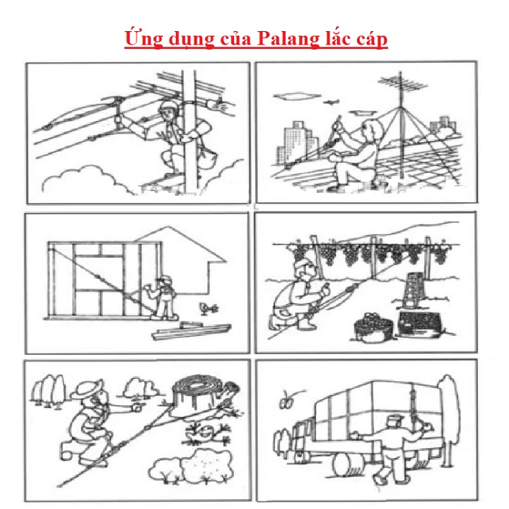 Palang lắc cáp 2 tấn