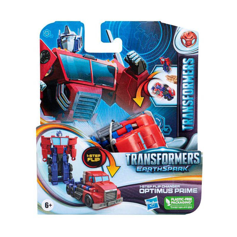 Đồ Chơi TRANSFORMERS Mô Hình Earthspark Optimus Biến Hình Thần Tốc 1 Bước F6716/F6229