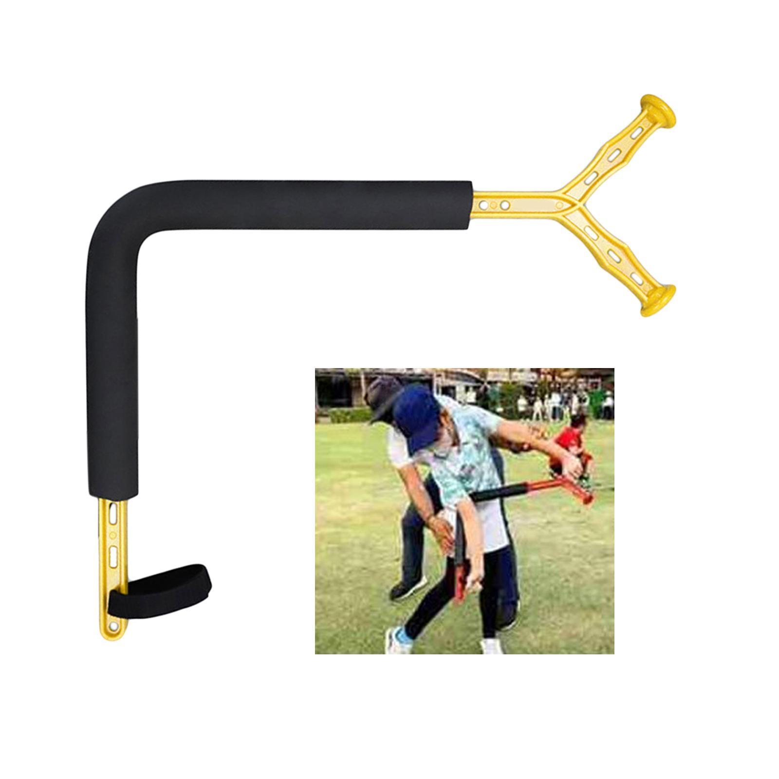 Golf Trainer Assist Auxiliary for Tempo Training for Men Women Yellow