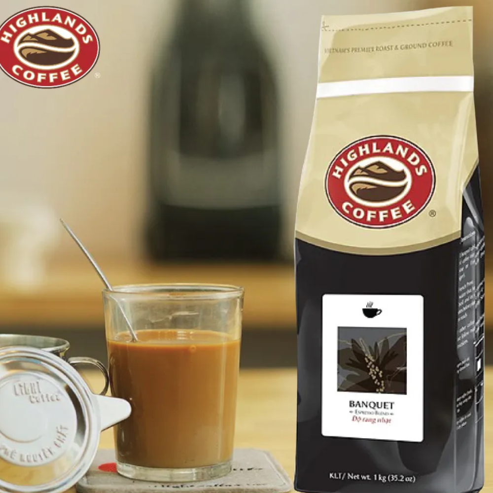 Cà Phê Bột Buổi Sáng Highlands Coffee (1kg)