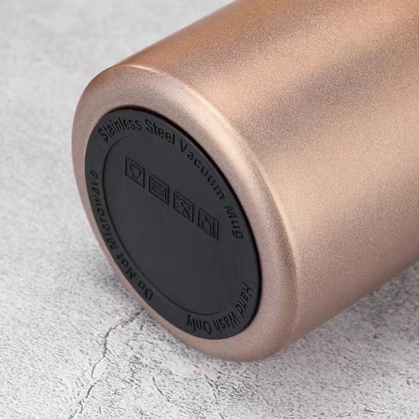 Bình Giữ Nhiệt Bằng Thép 300Ml Dễ Thương Có Móc Treo Đáng Yêu