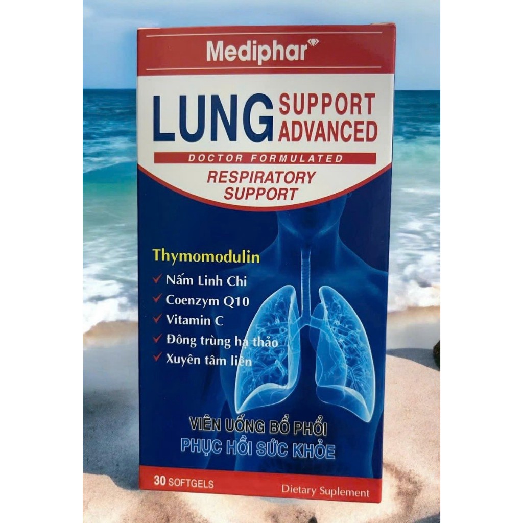 Bổ phổi LUNG SUPPORT tăng cường chức năng phổi