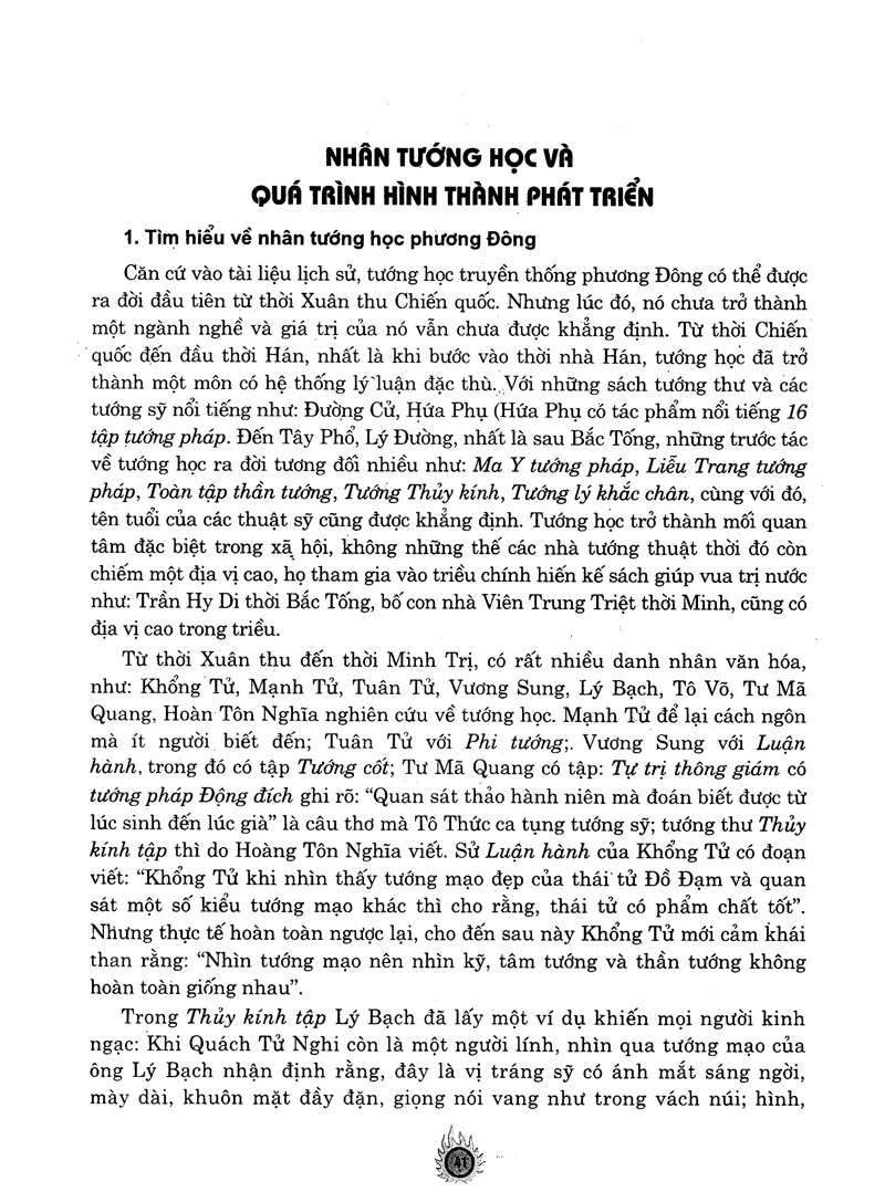 Tướng Mặt Ngũ Hành Giải Mệnh - Thái Luân Thi