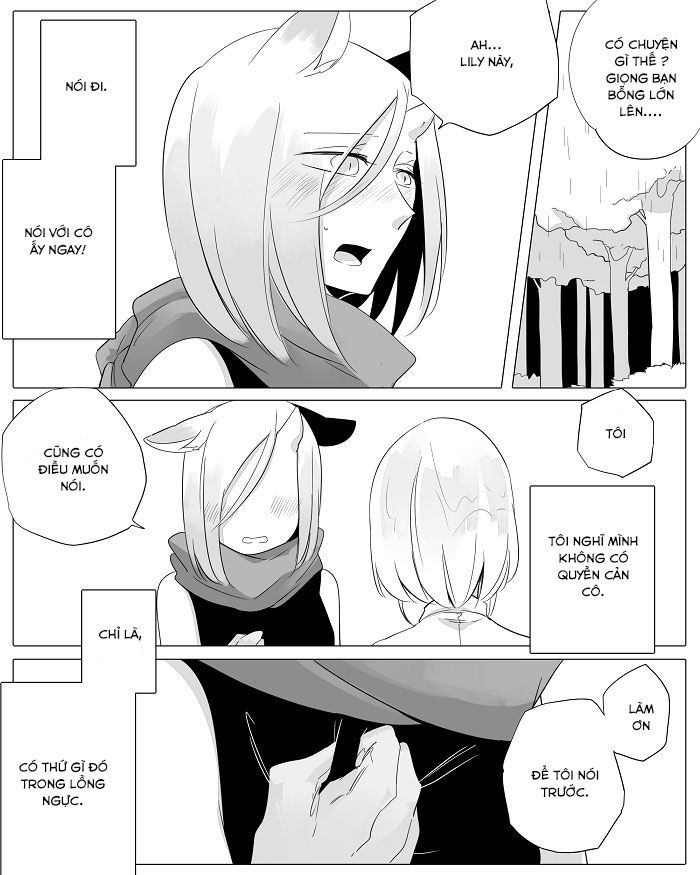 yêu quái cô đơn và cô bé bị mù chapter 5 12