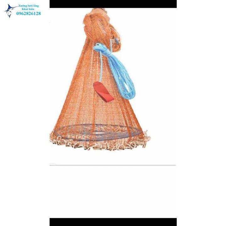 Chài dù rút Đĩa Bay FRIE kiểu mỹ cao 1m5 1m8 2m1 2m4 hàng chuẩn