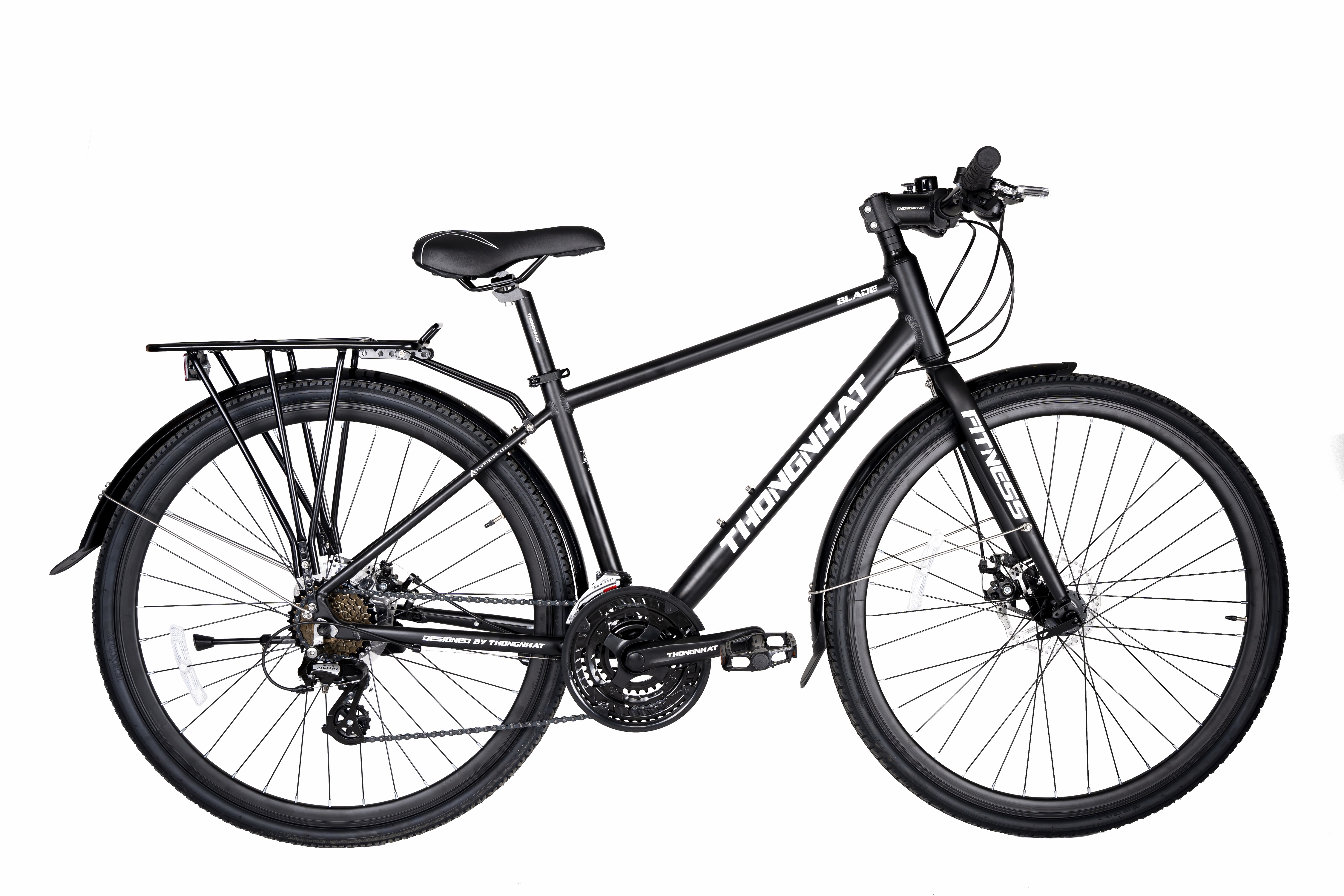 Xe đạp thể thao Thống Nhất Touring Blade 700C khung nhôm, đi dây âm sườn