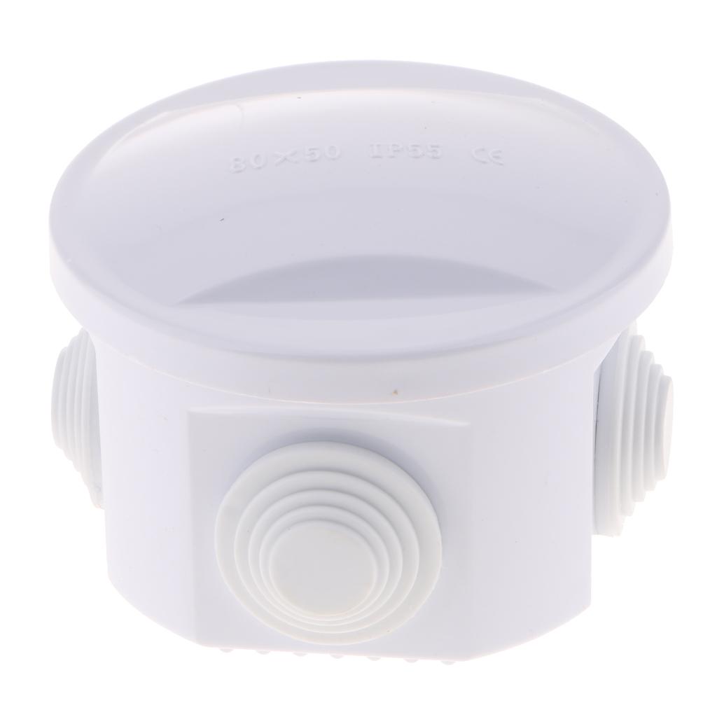 IP65 Chống Nước Nhựa ABS Kèm Ốp Lưng Ngã Ba Hộp 80x50mm