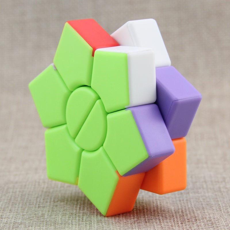 Đồ chơi rubic biến thể 2 lớp 6 cánh - Rubik Biến Thể 2-Layer Super Square-1 Star