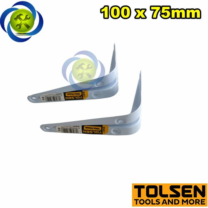 Giá đỡ kệ chữ L Tolsen 51011 kích thước 100mm x 75mm