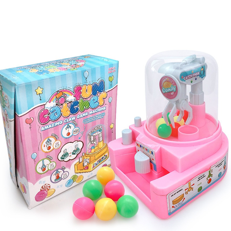 Đồ chơi Máy gắp kẹo mini cho bé Candy Crane, Máy gắp thú mini vui nhộn (giao màu ngẫu nhiên)