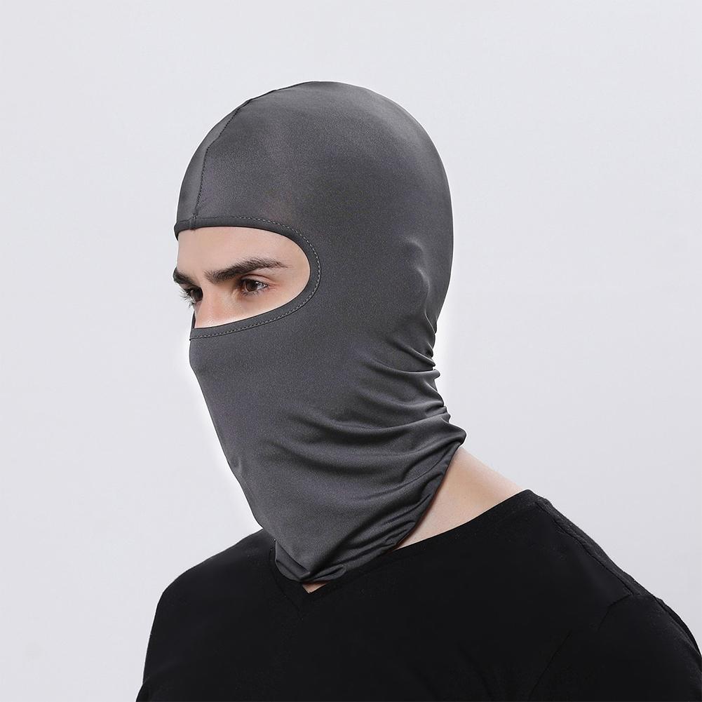 Mặt nạ đầy đủ mũ balaclava mũ xe máy bandana ngoài trời đi xe đạp săn xe đạp bảo vệ tia UV mũ bảo hiểm mũ bảo hiểm Color: Purple