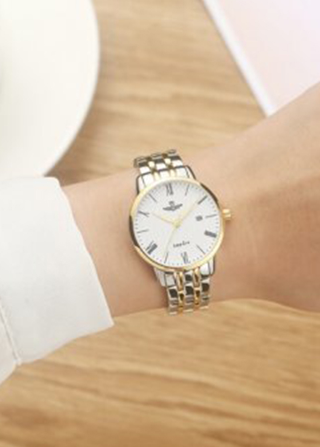 Đồng hồ Nữ SRWatch - Dây Kim Loại - Kính Sapphire - SL1074.1202TE (30 mm)