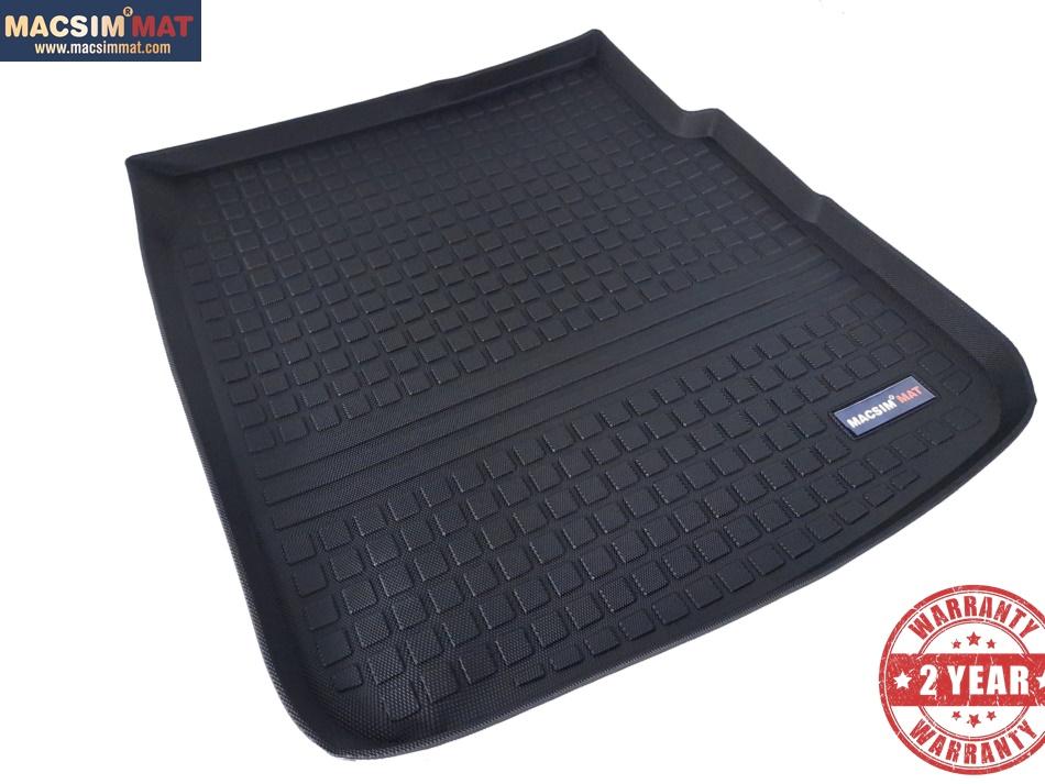 Thảm lót cốp Audi A7 2011-2018 nhãn hiệu Macsim chất liệu TPV cao cấp màu đen