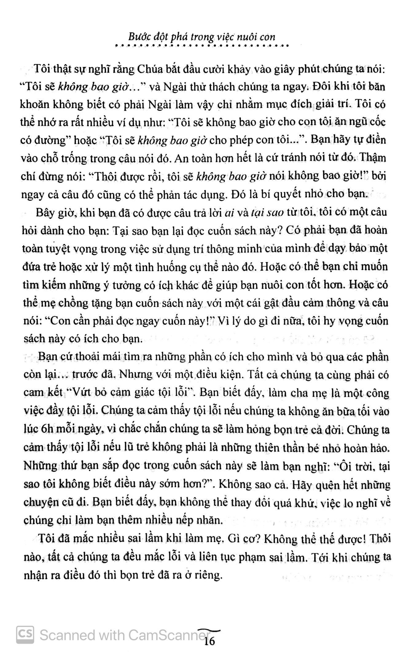 Bước Đột Phá Trong Việc Nuôi Dạy Con
