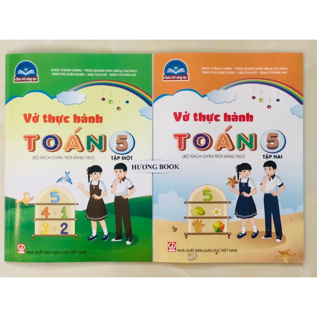 Sách - Vở thực hành Toán 5, tập một (Bộ sách Chân trời sáng tạo)