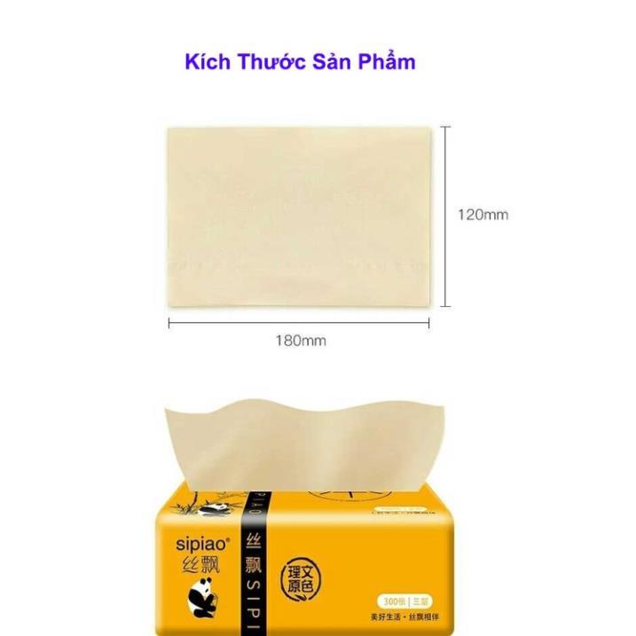Giấy Ăn Gấu Trúc Siêu Dai 300 Tờ 1 Gói