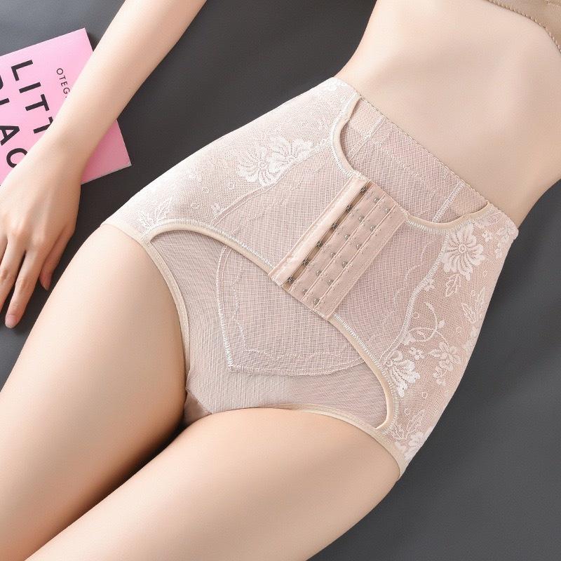 Quần Lót Gen Nịt Bụng Cạp Cao Có Móc Cài Định Hình Vòng Eo - Đai Nịt Bụng MaiKa