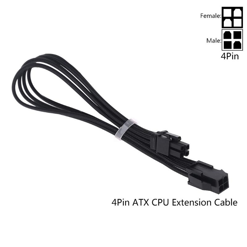 Cáp cấp nguồn mở rộng tay áo 24-pin A TX/EPS/8-pin PCI-E GPU/8pin CPU/6-pin PCIE/4Pin CPU Cable with Combs 18 AWG