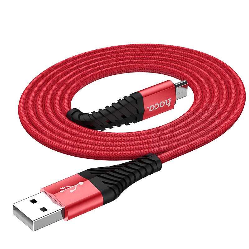 Cáp sạc dây dù HOCO X38 Micro USB 1M DÀNH CHO ĐIỆN THOẠI (màu ngẫu nhiên) - JL - HÀNG CHÍNH HÃNG