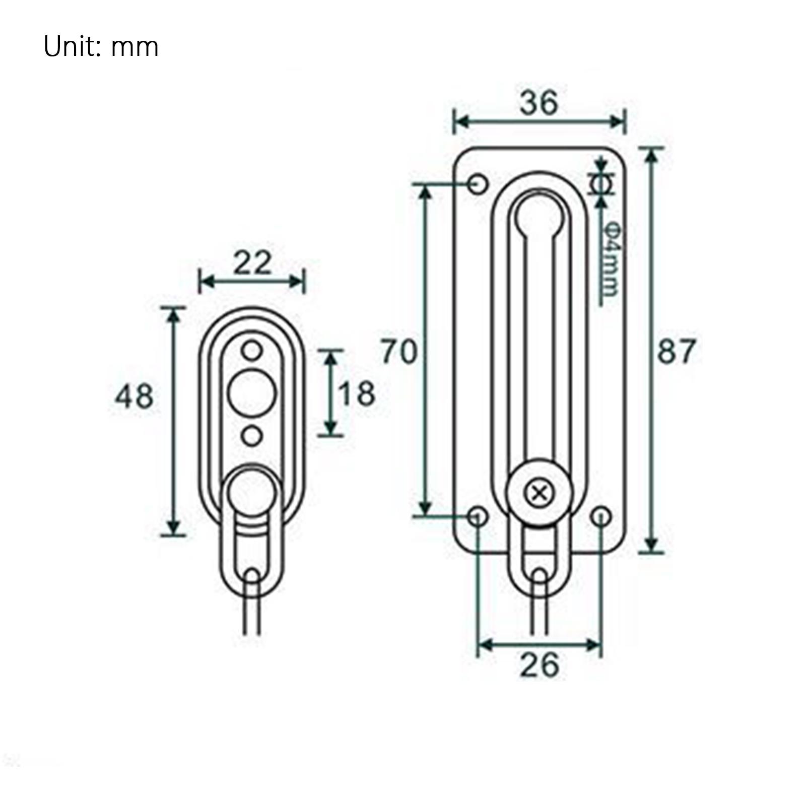 Chain Door Lock Home Bedroom Hotel Family Thickened Door Security Chain Lock