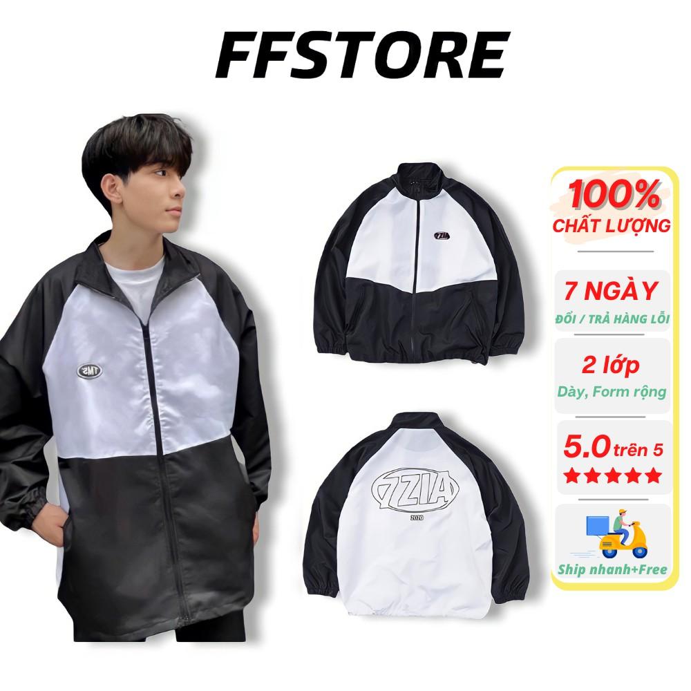 Áo khóa gió nam nữ bomber SEven local brand chất dù 2 lớp form rộng, khoác ulzzang unisex FFSTORE