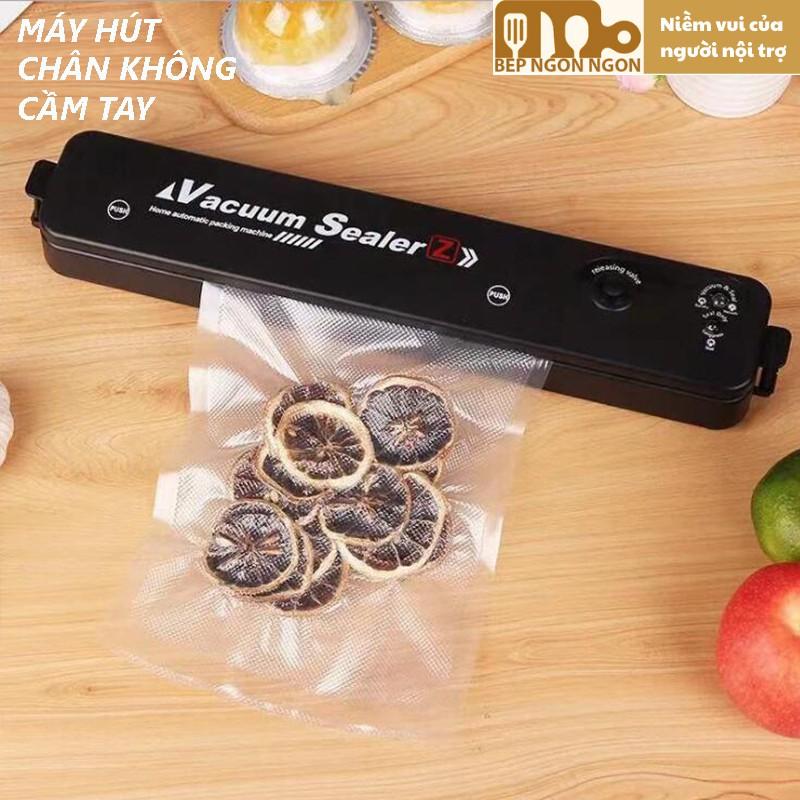 Máy hút chân không cầm tay Vacuum Sealer công suất lớn Máy hàn miệng túi mini Máy ép ch