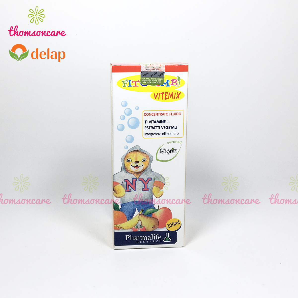 Bổ sung Vitamin cho bé - Vitemix Bimbi của hãng Fitobimbi - Nhập khẩu từ Ý