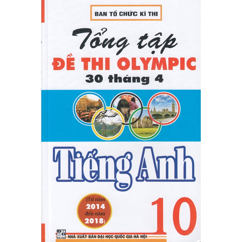 Sách - Combo 4 Cuốn Tuyển Tập 25 Năm Đề Thi Olympic 30 Tháng 4 + Tổng Tập Đề Thi Olympic 30 Tháng 4 Tiếng Anh(Lớp 10+11)