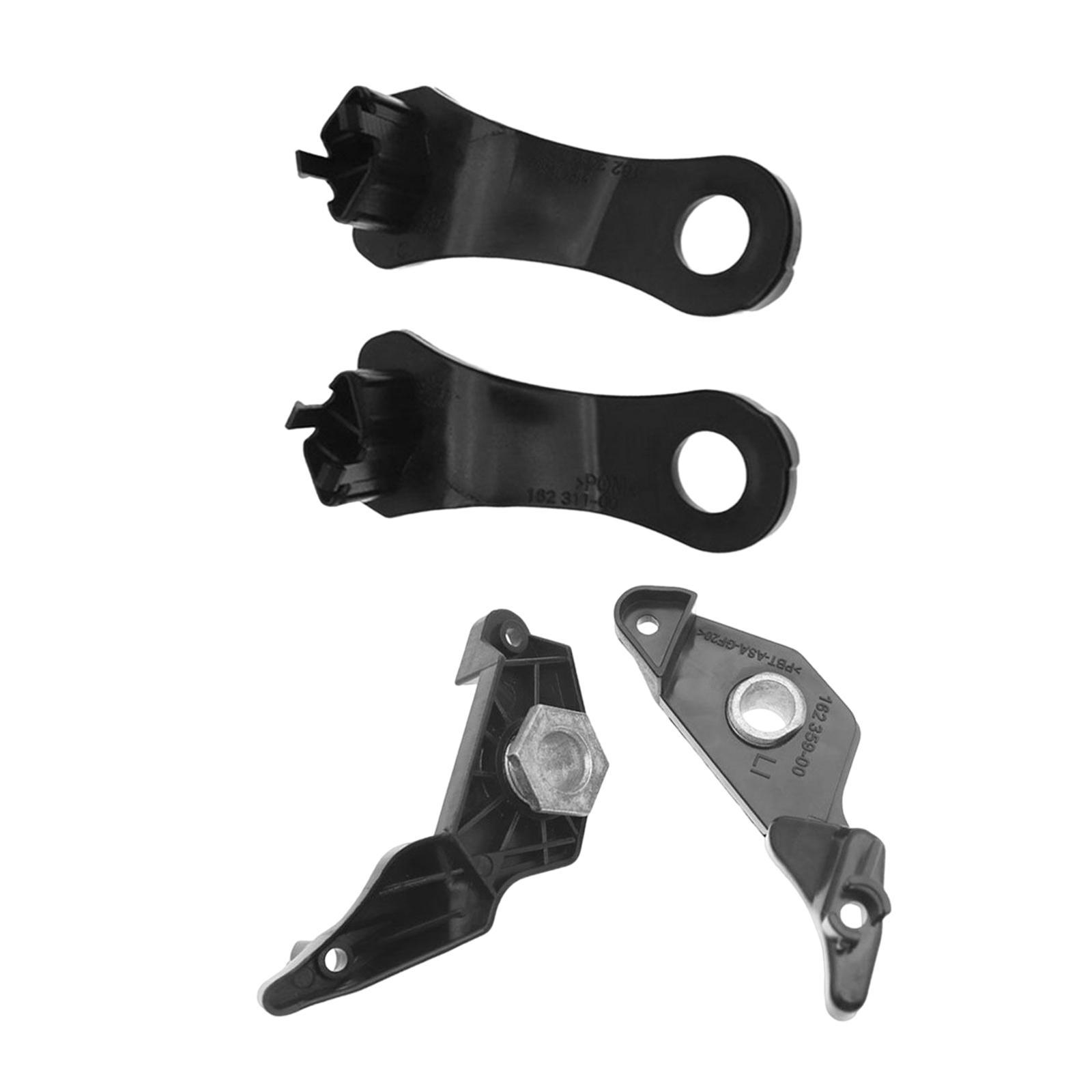 4 Pieces Car Headlight Repair Kit Bracket Clip for   E60 E61