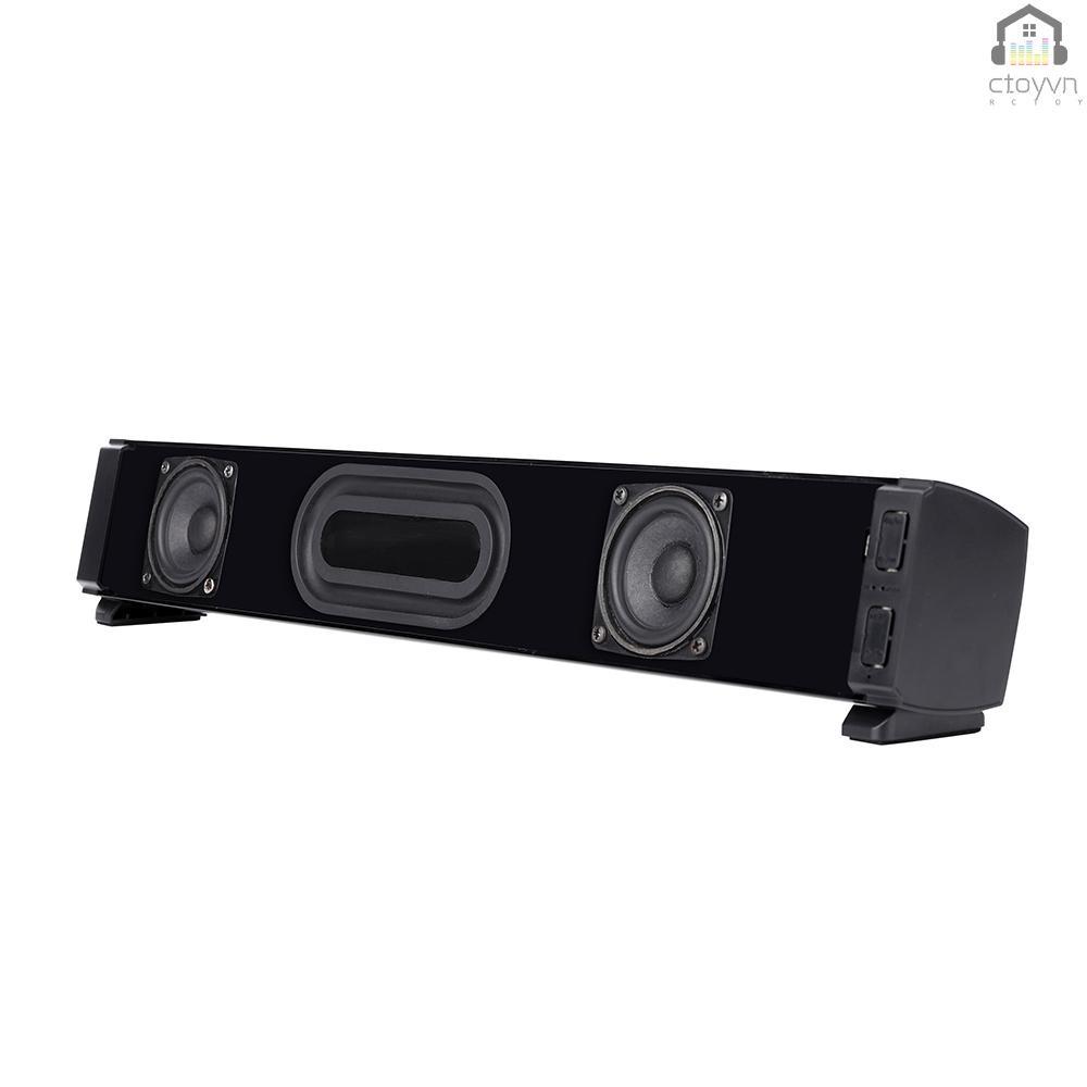 Loa bluetooth không dây mini 2*5W kèm điều khiển từ xa