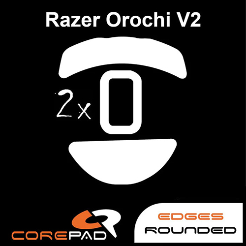 Feet chuột PTFE Corepad Skatez Razer Orochi V2 - 2 Bộ - Hàng Chính Hãng