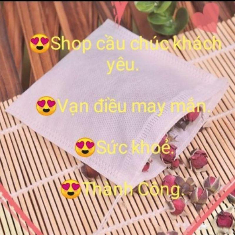 Set 100 TÚI LỌC CÓ DÂY BUỘC KÍCH THƯỚC 9X10 cm