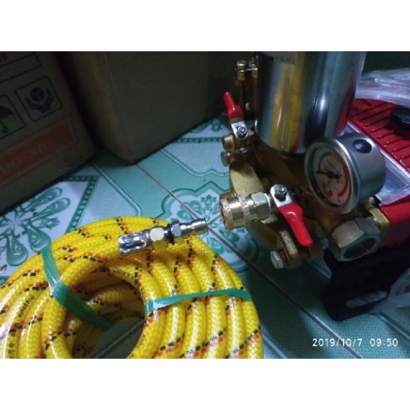 Bộ khớp nối nhanh 14mm - Dùng cho máy rửa xe cao áp, bộ nối nhanh 1/4 inch - Ren nối súng rửa xe 14mm
