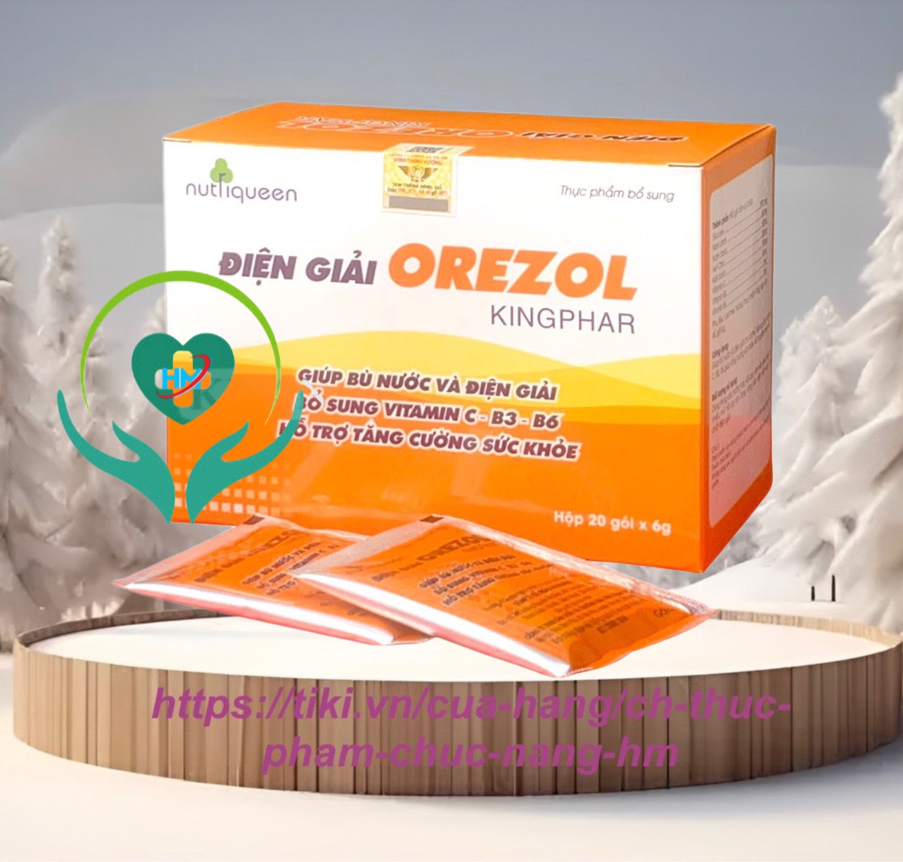 ￼Điện giải Orezol Kingphar