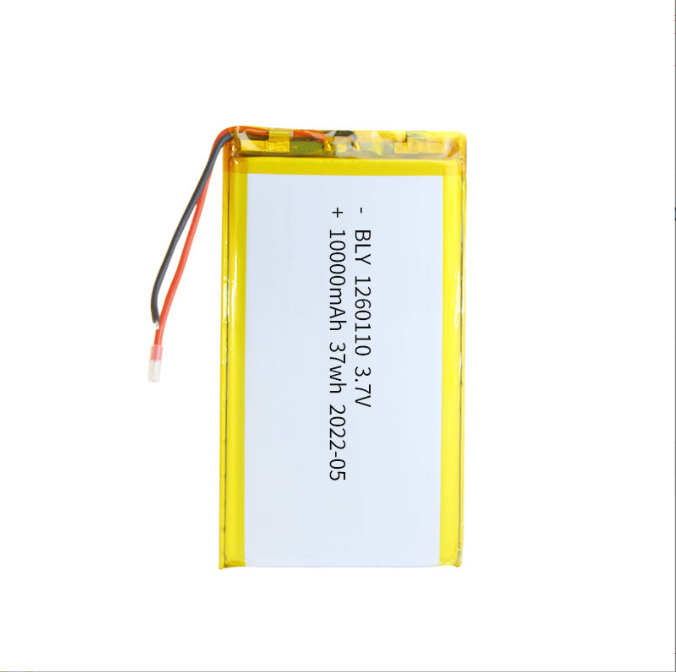 Pin Sạc Lithium Polymer 3.7V 10000mah 1260110 Cho tai nghe,loa Mp3 MP4 MP5 GPS PSP Bluetooth hàng mới