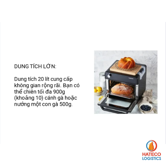 [Hàng chính hãng] Lò nướng kiêm hấp đa năng Cuisinart, model CSO-510HK, dung tích 20L