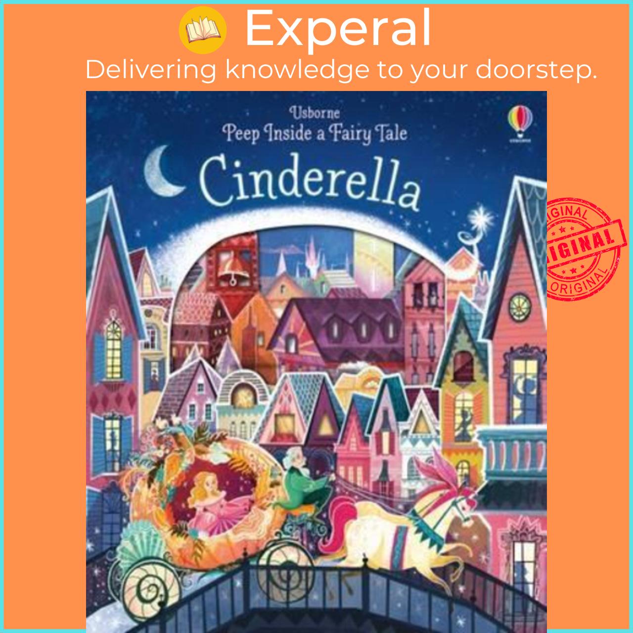 Sách - Peep Inside a Fairy Tale Cinderella by Unknown