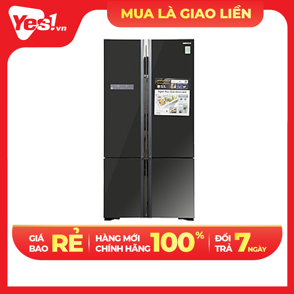 Tủ Lạnh HITACHI Inverter 640 Lít R-WB800PGV5(GBK) - Hàng chính hãng