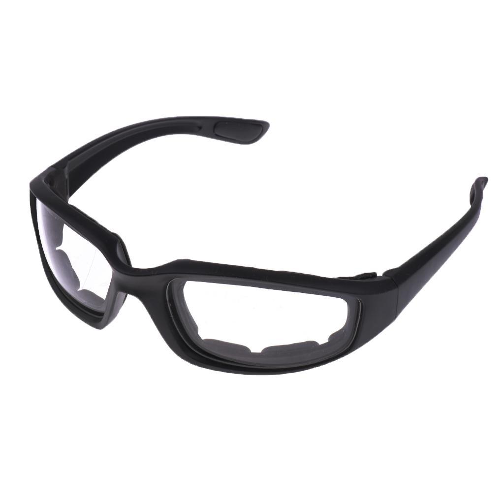 4X Motorcycle Goggles Windproof Dustproof Glasses Outdoor Riding Padded Glasses