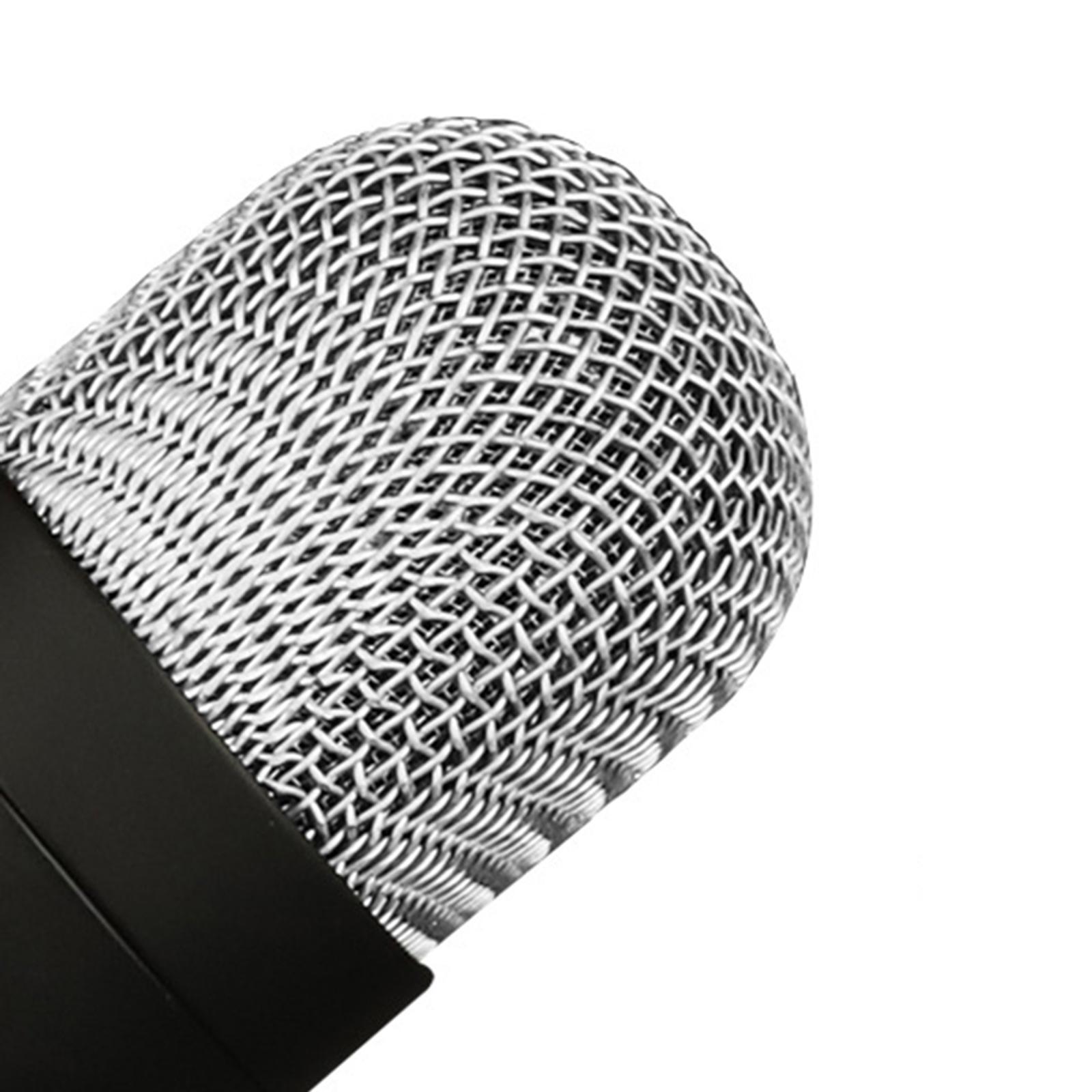 Studio Condenser USB Microphone Computer PC Microphone Kit with Stand Black
